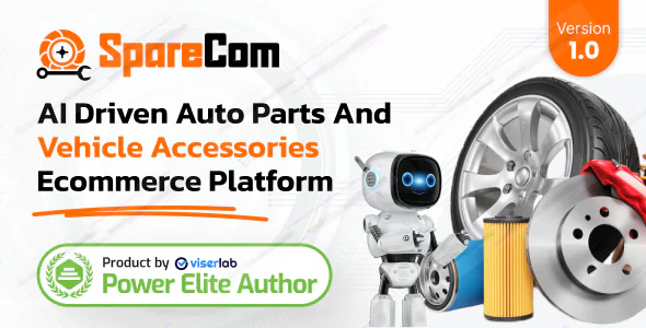 SpareCom - AI Driven Auto Parts And Vehicle Accessories Ecommerce Platform